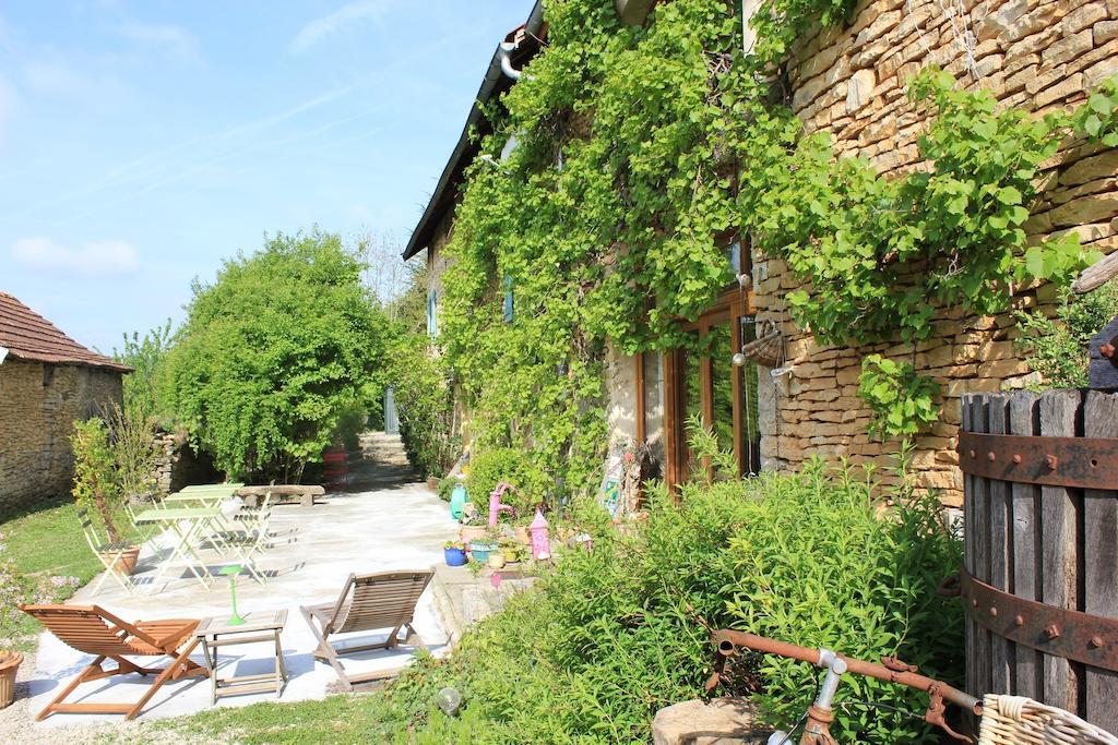 La Bicyclette Fleurie Bed and Breakfast Villemoirieu Eksteriør billede